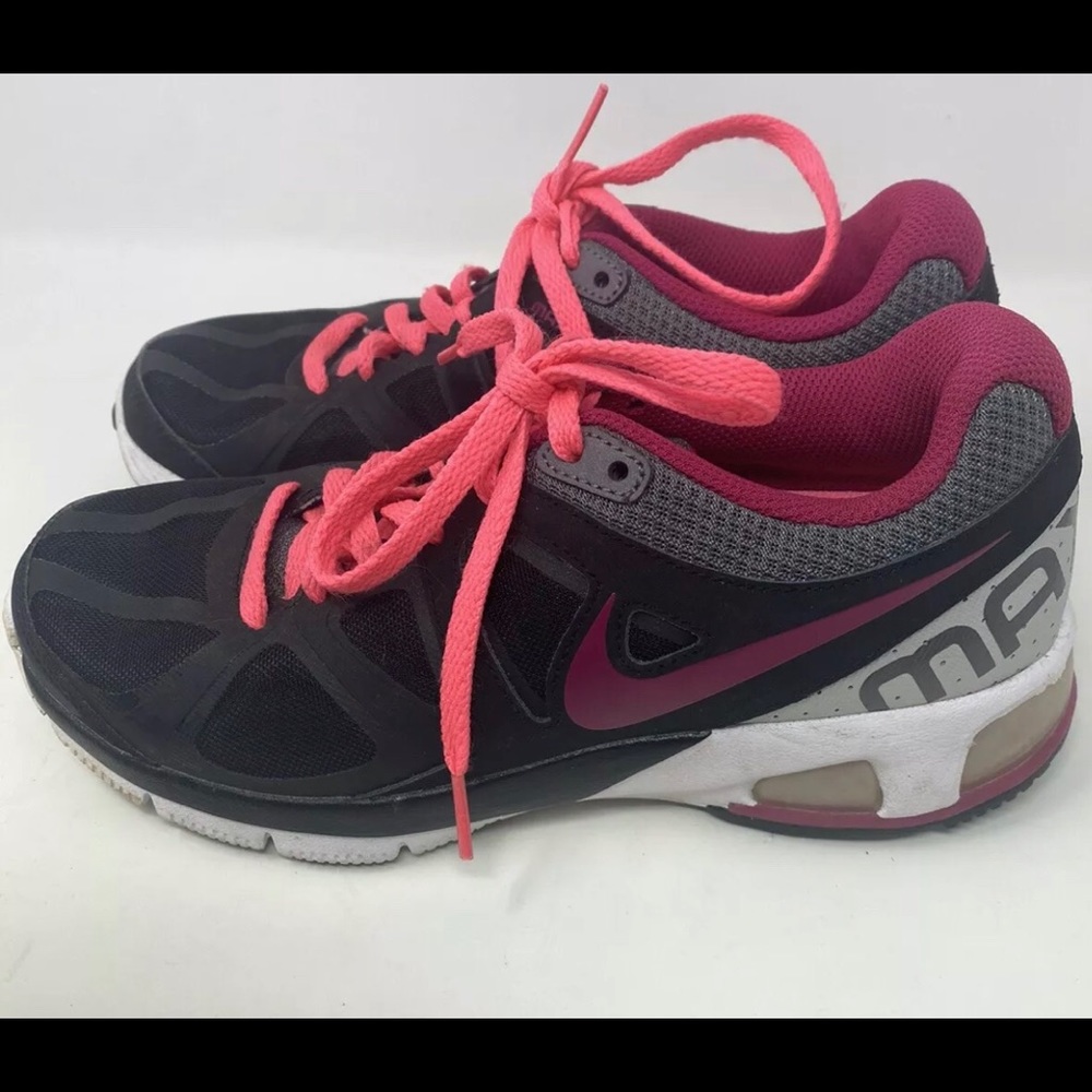 Nike Air Max Run Lite 4 Womens Size 6 - Pink and Black 554894-002
